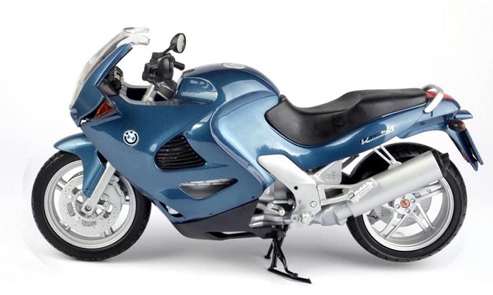 BMW K1200rs bleu miniature moto Motor max 1/6