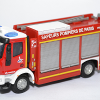 Camion des Pompiers de Paris Bburago Fiat Ducato Sapeurs 1:55