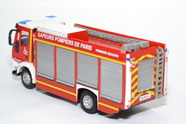Iveco magirus Sapeurs Pompiers BSPP Bburago 1/43 bur32052rd