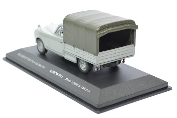 Peugeot 403 pick-up bache gris odeon 1/43 odeon051